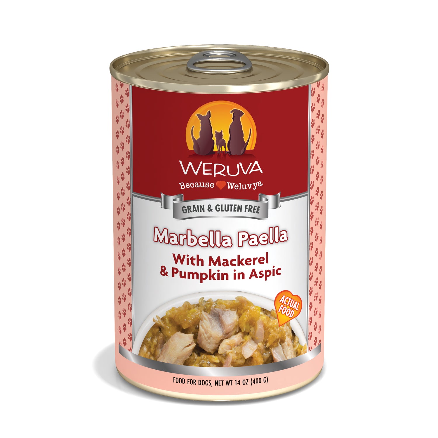 Weruva Classic Marbella Paella Wet Dog Food, 14-Oz Pack Of 12