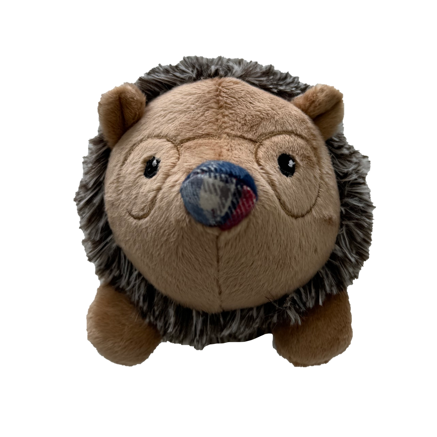 Aristopet Holiday Hedgehog Spike Plush Ball Dog Toy