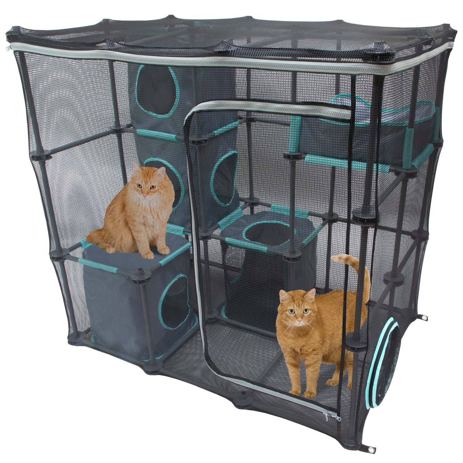 Kitty City Outdoor Catio Mega Kit Cat Playground 