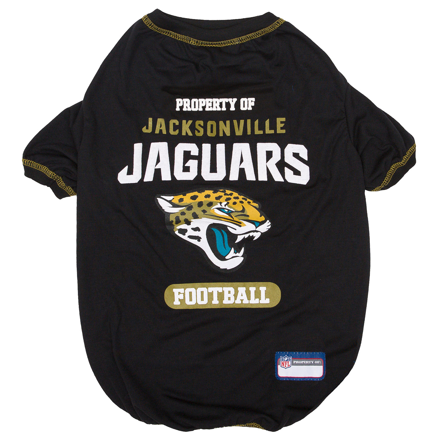 Pets First Jacksonville Jaguars Dog Shirt, Large