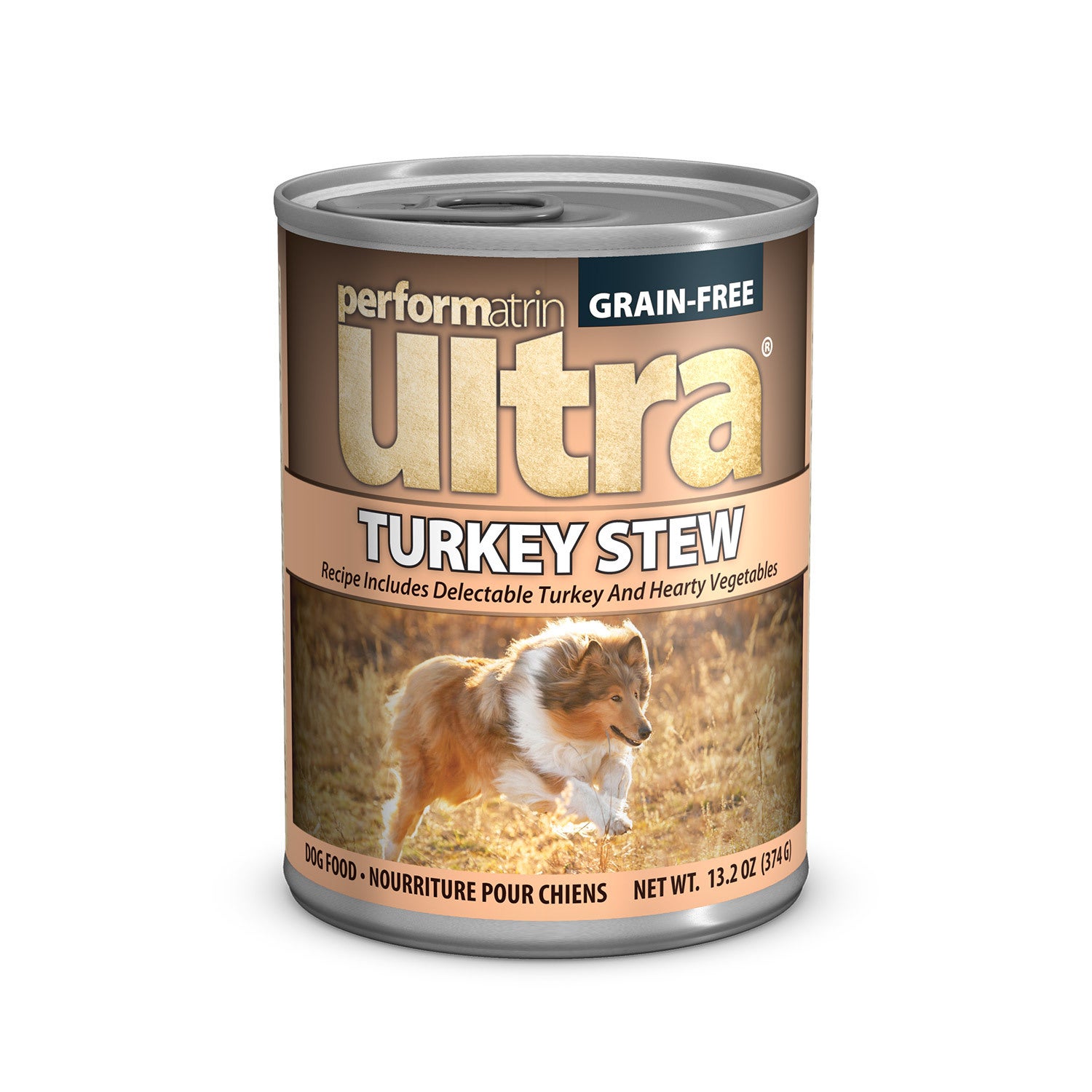 Performatrin Ultra Grain-Free Turkey Stew Wet Dog Food, 13.2-Oz