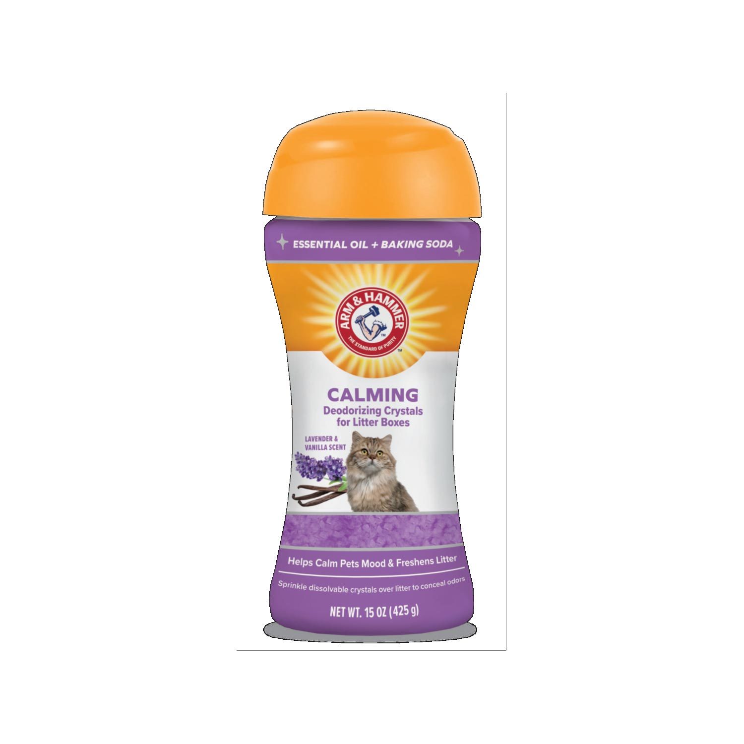 Arm & Hammer Deodorizing Cat Litter Crystals, Calming Scent