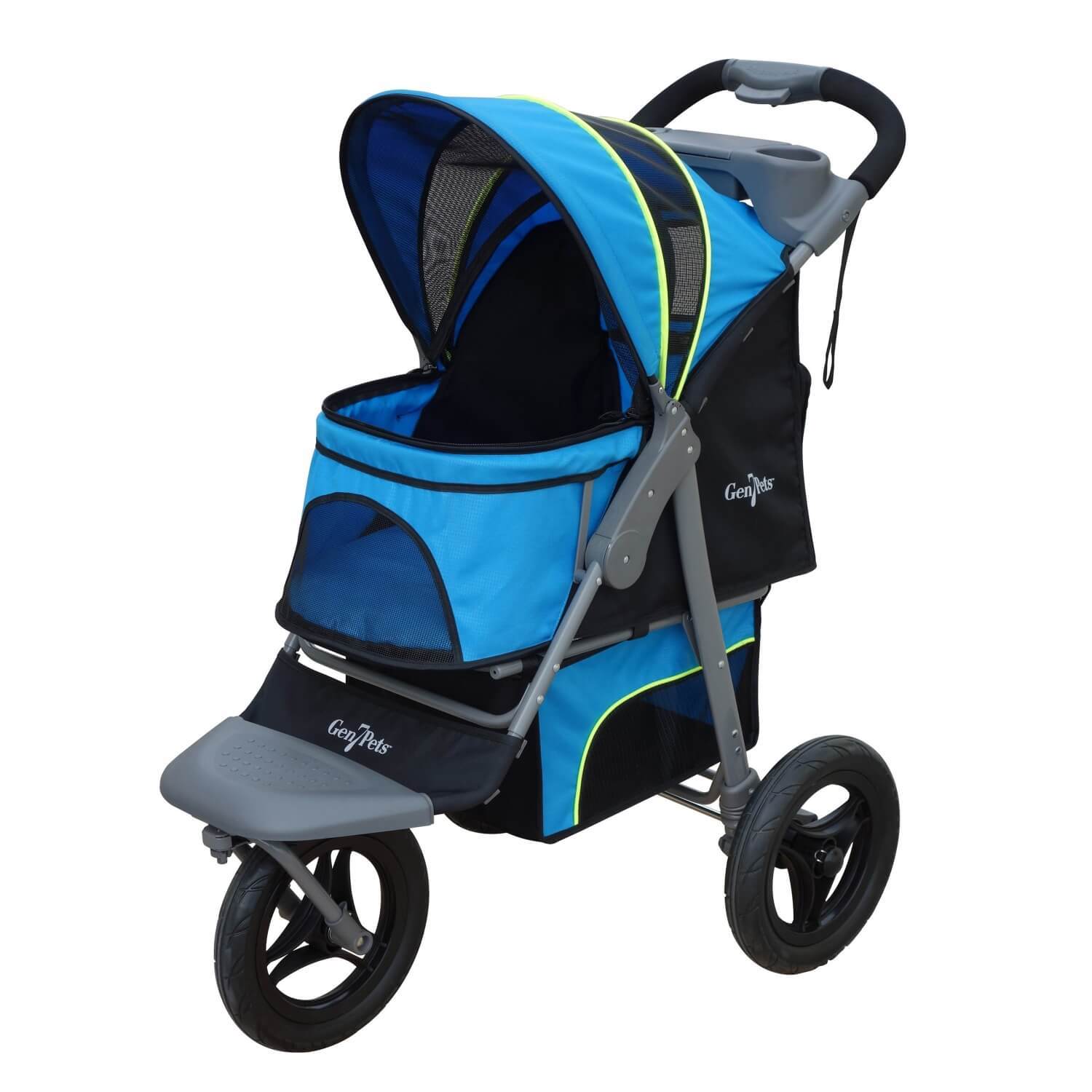 Gen7pets Jogger Pet Stroller, Trailblazer Blue, 26
