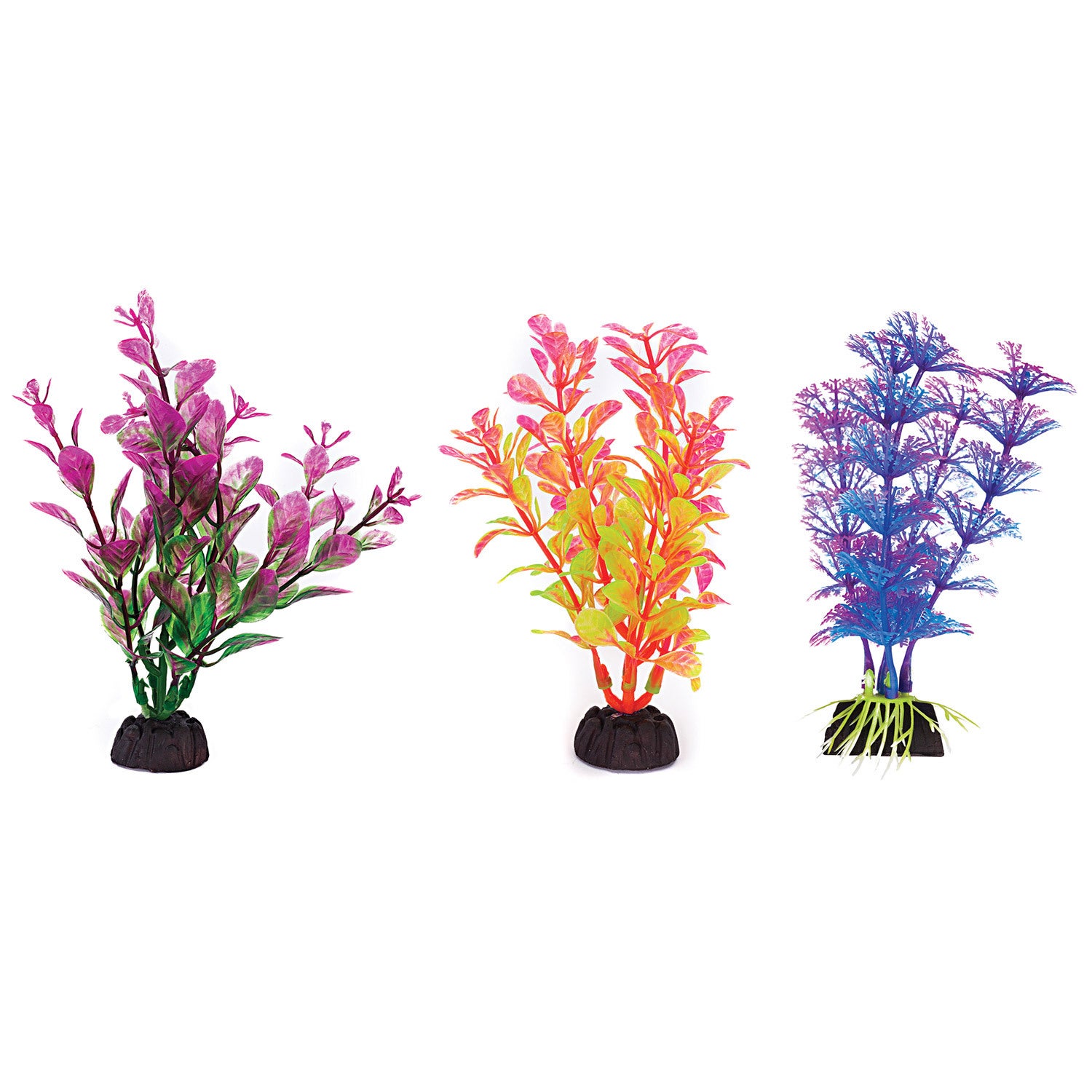 Penn-Plax Neon Plant Assorted Aquarium Plant