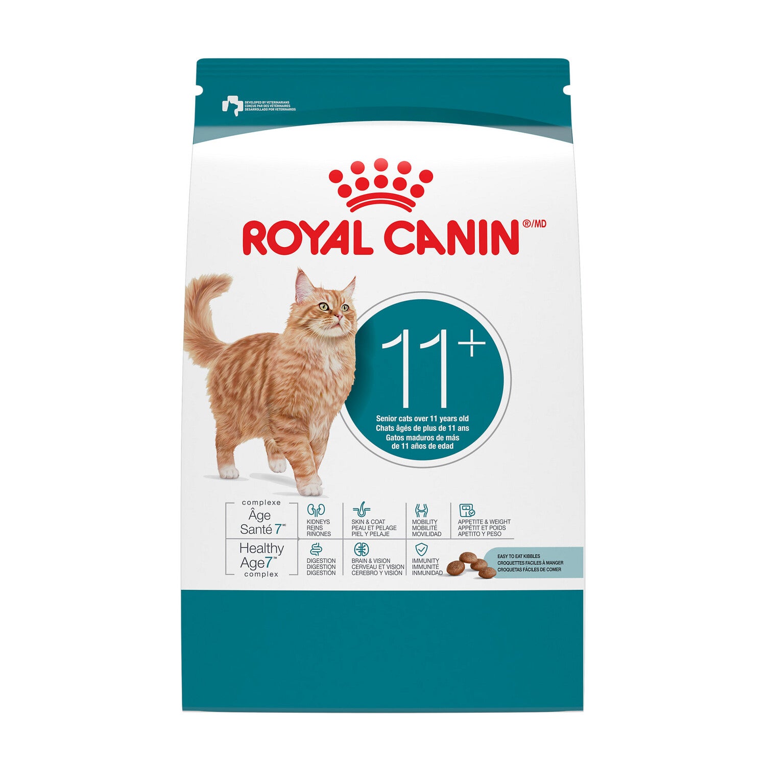 Royal Canin Feline Health Nutrition Aging 11+ Senior Dry Cat Food, 6-Lb Bag