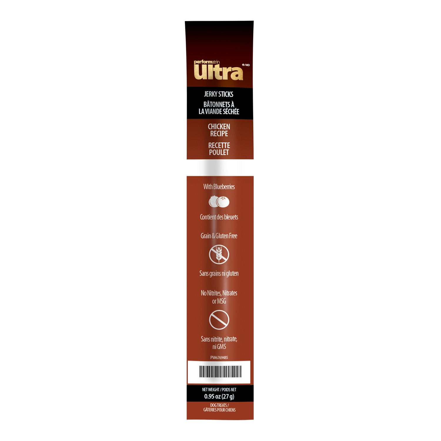 Performatrin Ultra Jerky Sticks Chicken Recipe Dog Treats, 1-Each