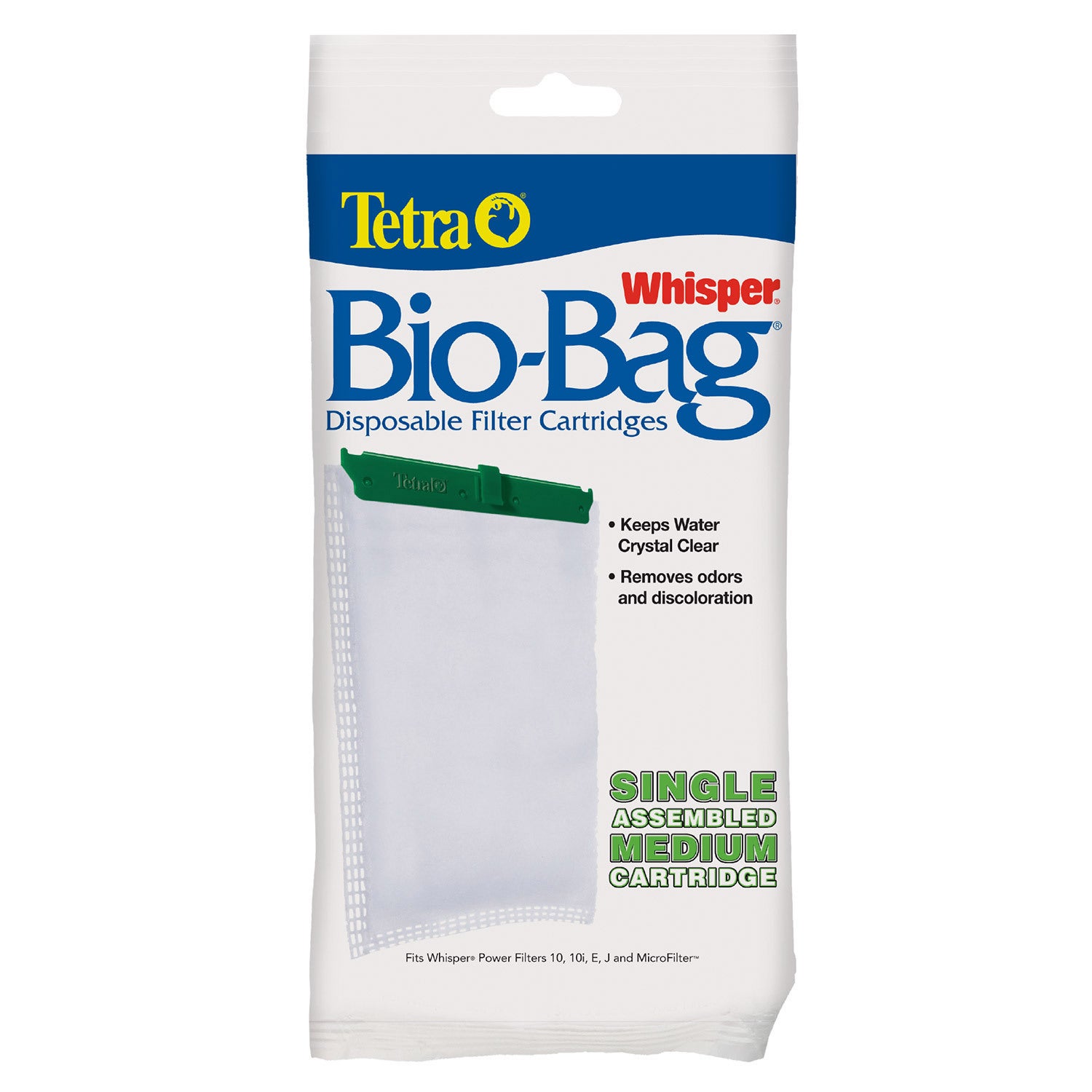 Tetra Whisper Bio-Bag Filter Cartridges Medium, 1 Pack