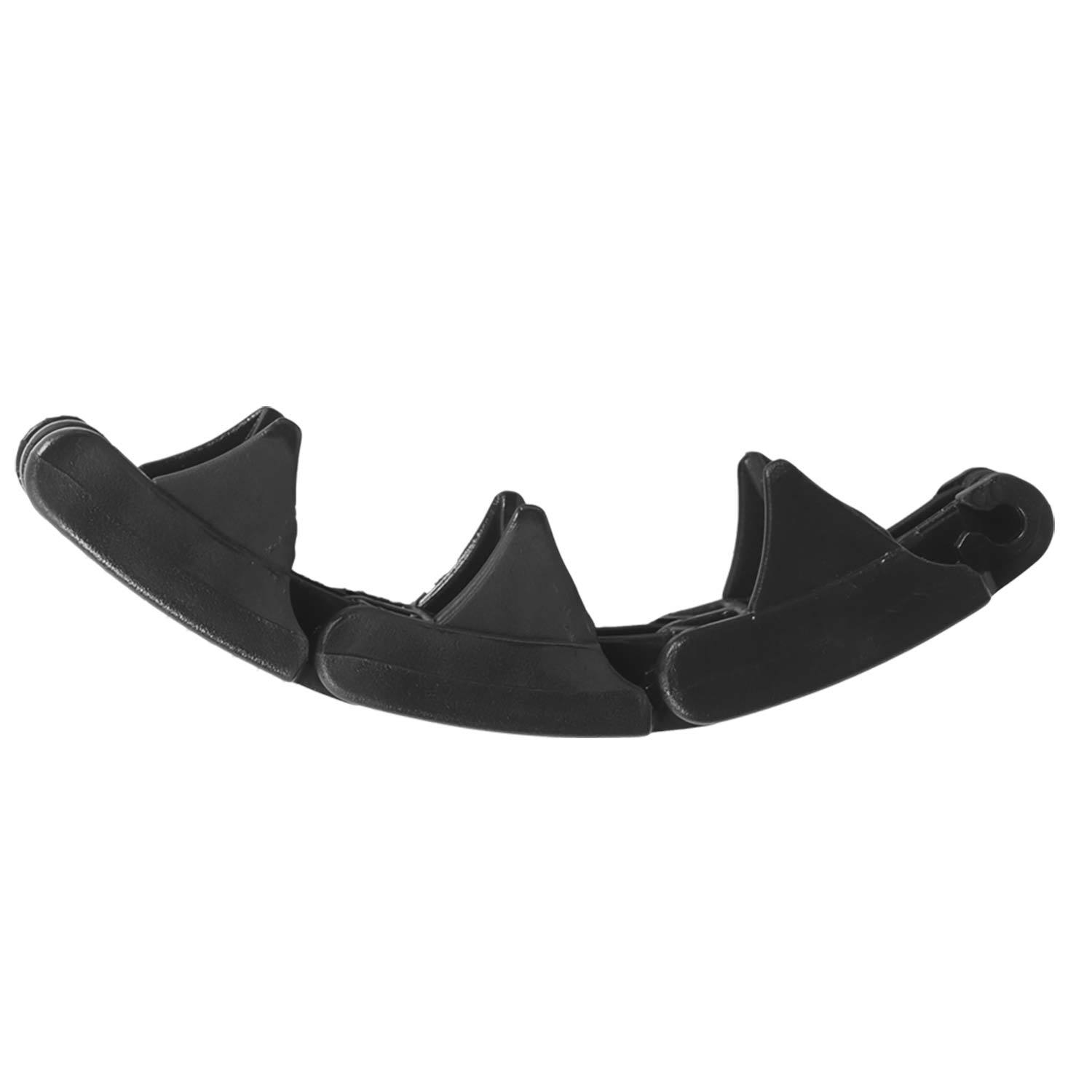 Starmark Add-A-Link Dog Collar Links, Black, Small - 3-Pack