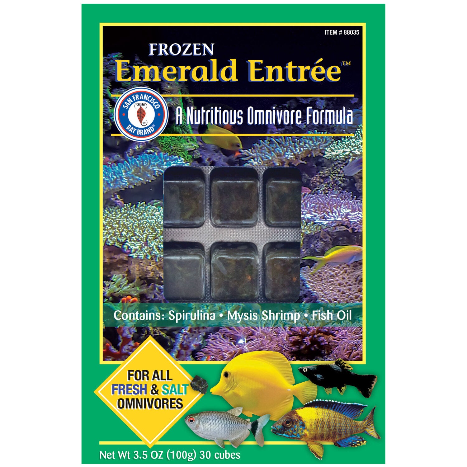 San Francisco Bay Emerald Entree Frozen Fish Food