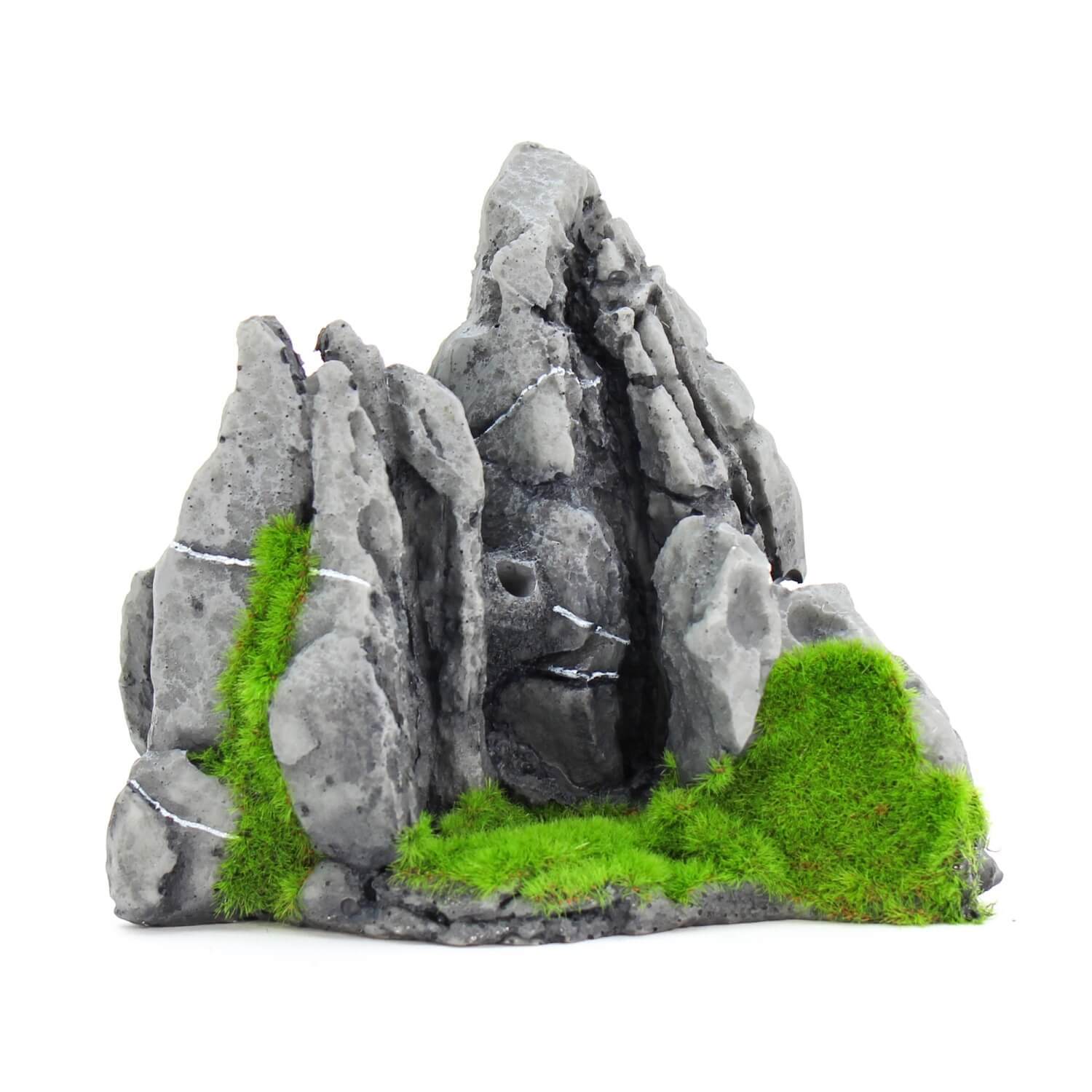 Penn-Plax Aqua-Floras Living Rock Range Aquarium Ornament