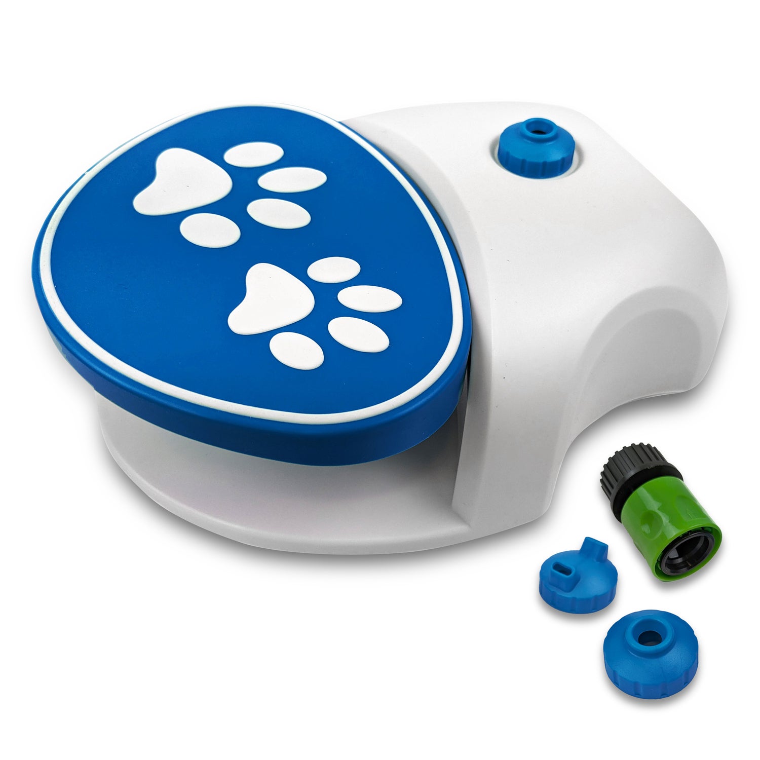 Unique Petz Step On Activated Water Dispenser Dog Toy - Blue