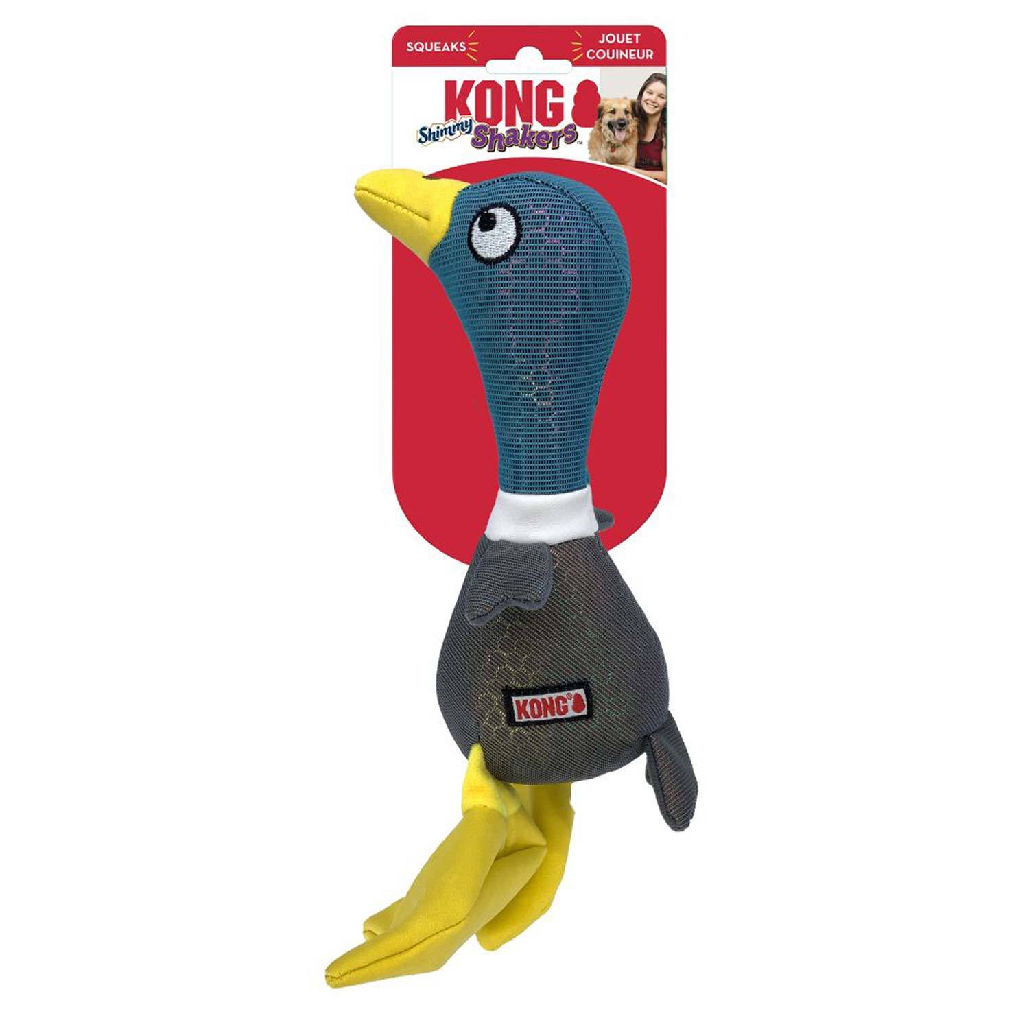 Kong Shakers™ Shimmy Mallard Dog Toy