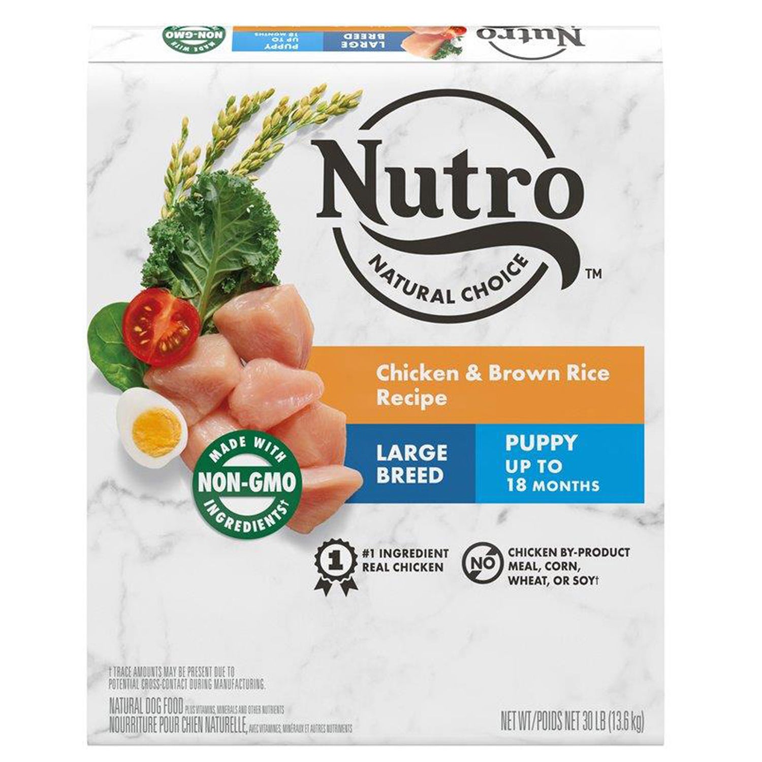 Nutro Natural Choice Large Breed Puppy Chicken, Whole Brown Rice & Sweet Potato Recipe Dog Food