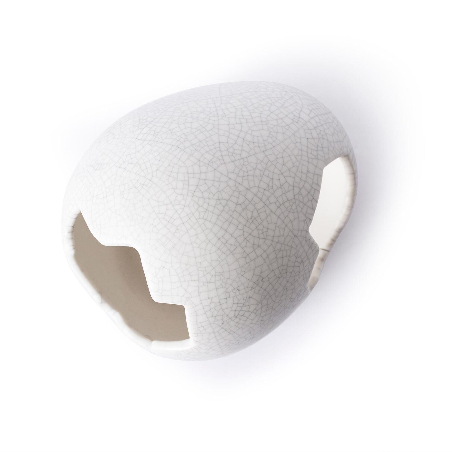 Galápagos Egg Reptile Hideout, Ceramic, Medium, 6 X 5In