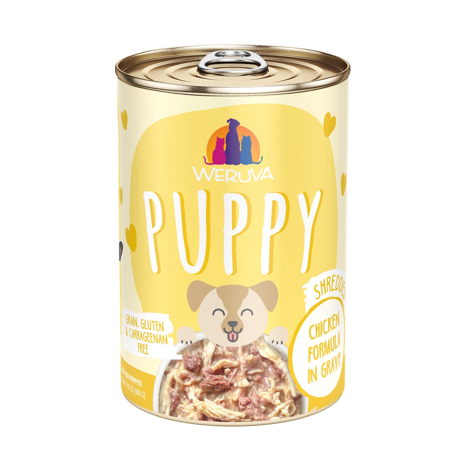 Weruva Puppy Chicken In Gravy Wet Dog Food, 6-Oz Pack Of 8