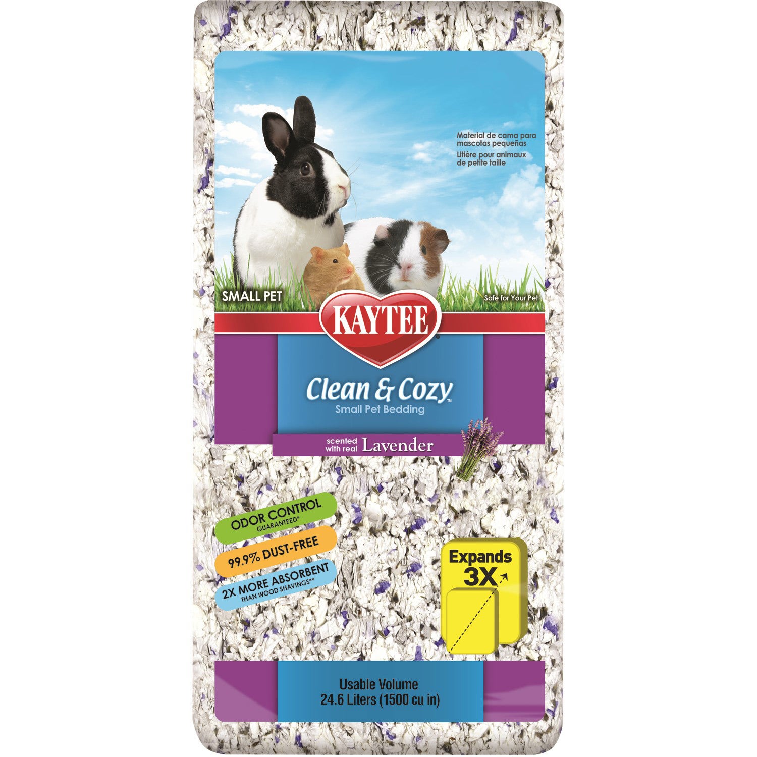 Kaytee Clean & Cozy Lavender Small Animal Bedding