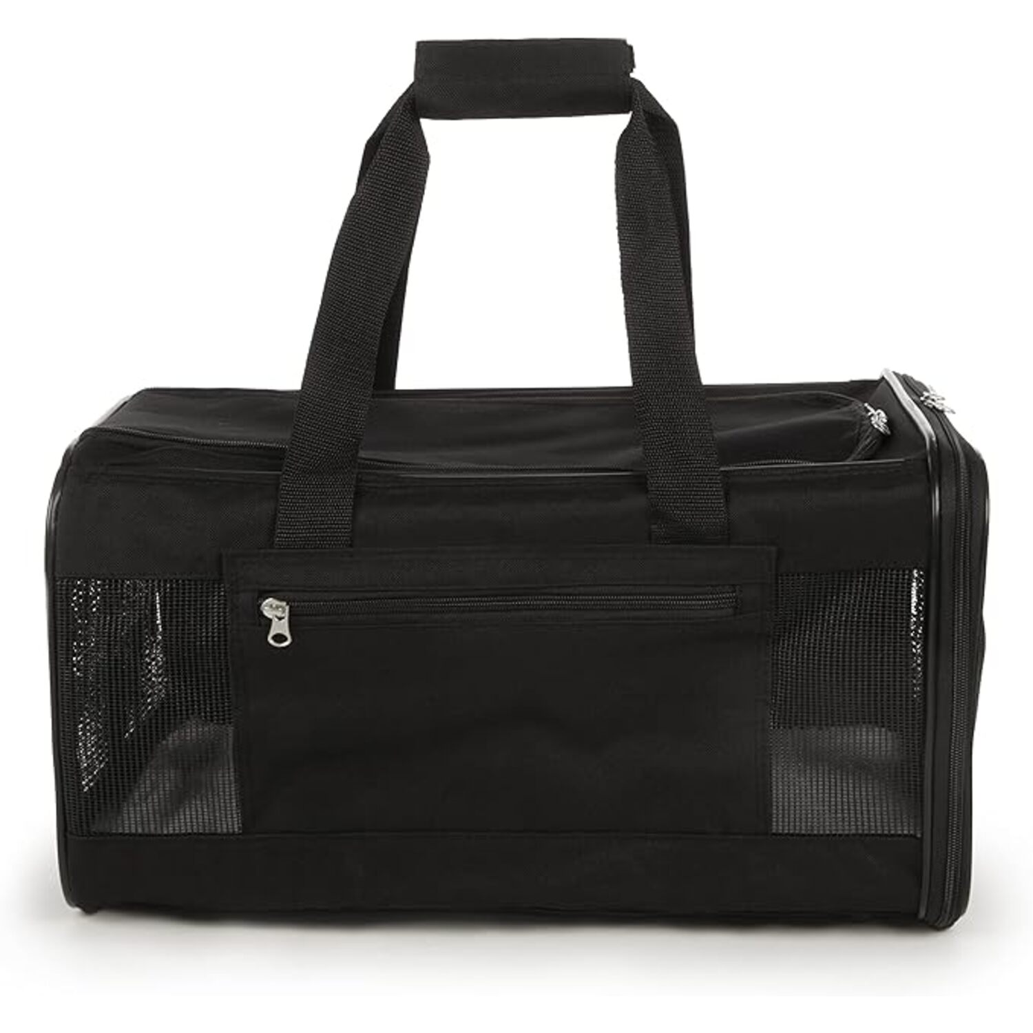 Trustypup Easy Explorer Travel Pet Carrier, Airline Approved & Guaranteed On Board, Black, Medium