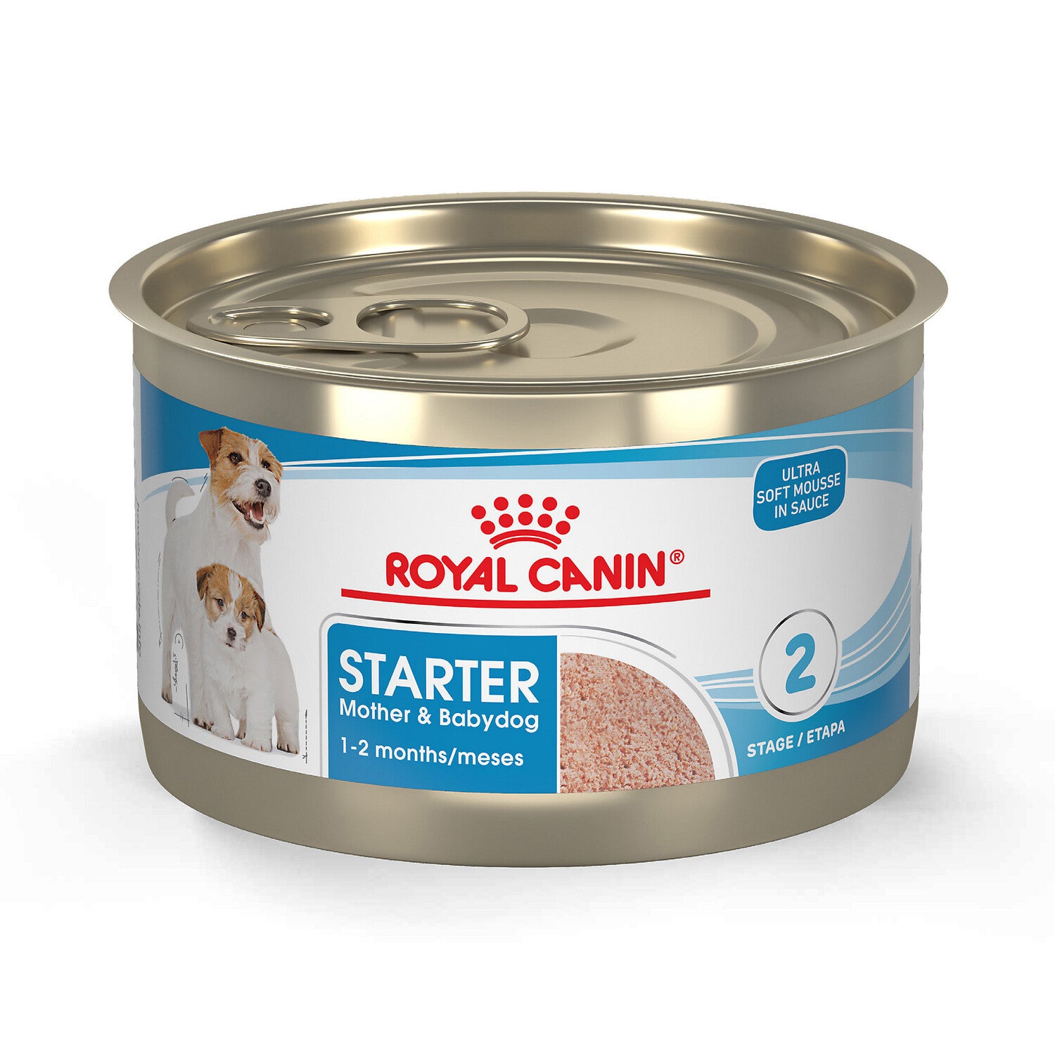 Royal Canin Size Health Nutrition Starter Mother & Babydog Mousse In Sauce Canned Dog Food, 5.1 Oz