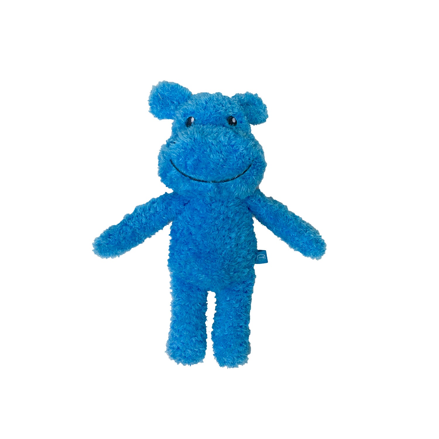 #Bff Tough Hippo Dog Toy, Blue – Medium, 13