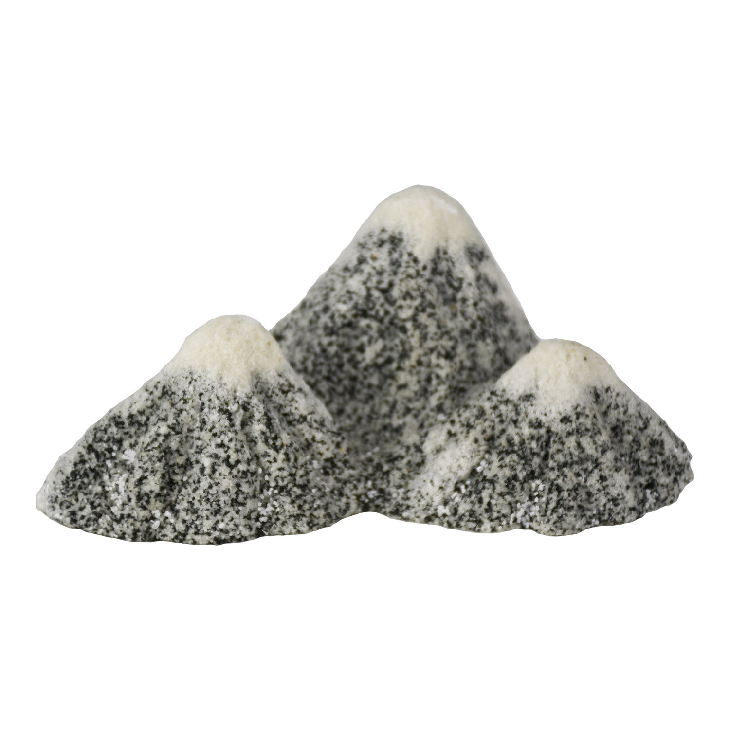 Penn-Plax Tide & Treasure Snow Mountain Aquarium Decor – Small