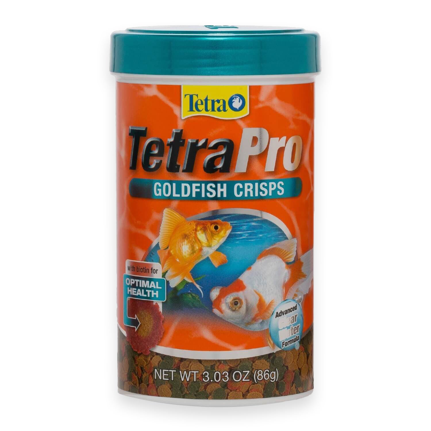 Tetra Tetrapro Goldfish Crisps Fish Food, 3-Oz