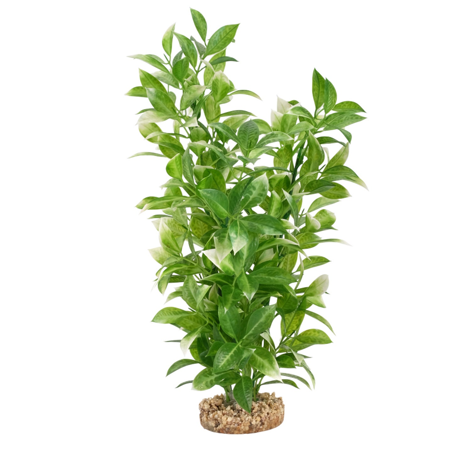Fluval White Tipped Ludwigia Artificial Plant Aquarium Decor, 14-Inch