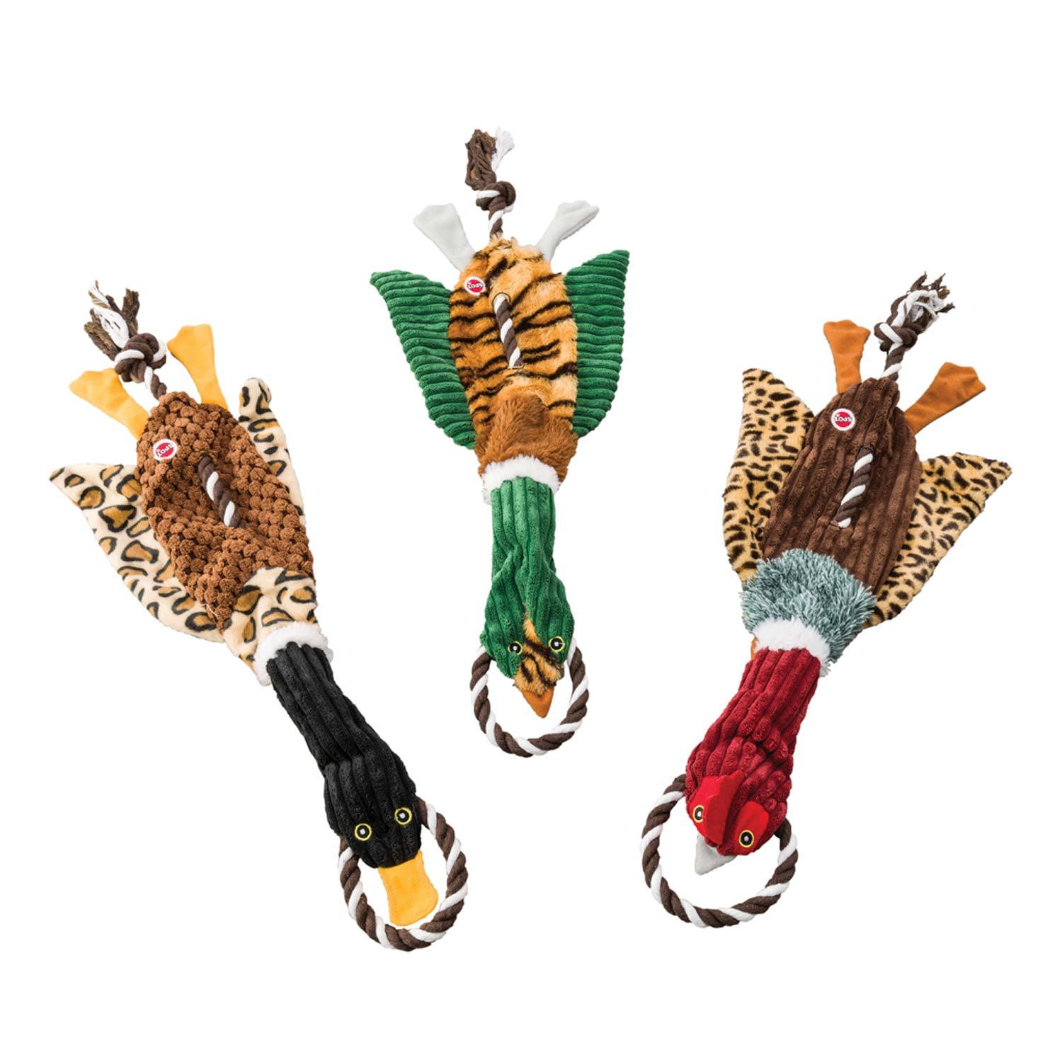 Spot Mini Skinneeez Rope Tugs Duck Dog Toy
