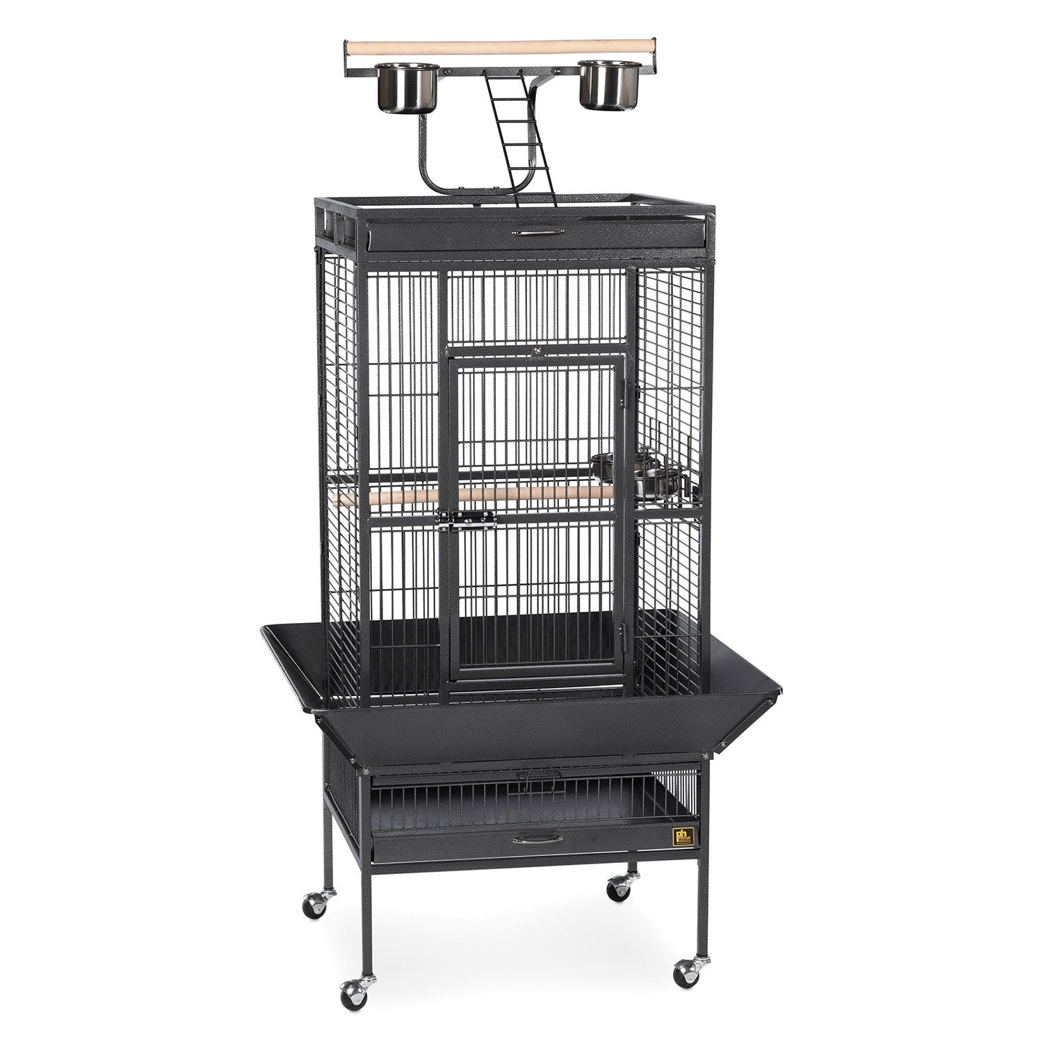 Prevue Parrot Playtop Manor Bird Cage