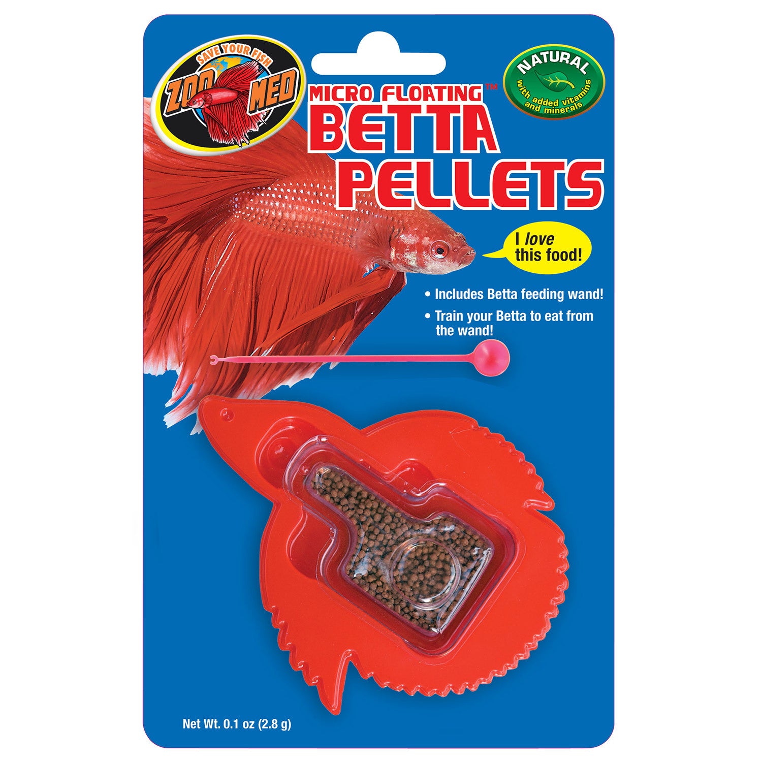 Zoo Med Micro Floating Betta Pellets Fish Food