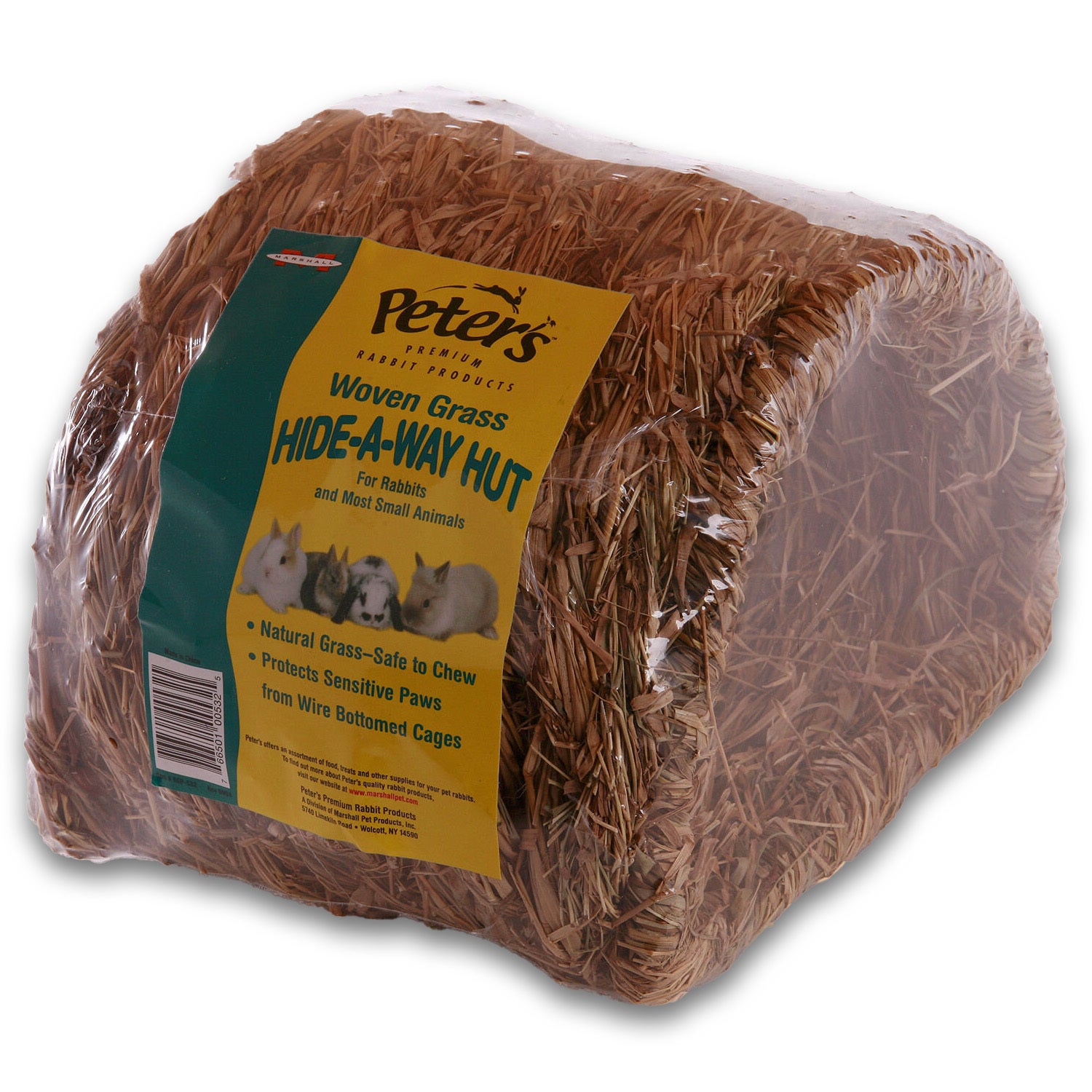 Marshall Peter's Woven Grass Hut For Small Animals