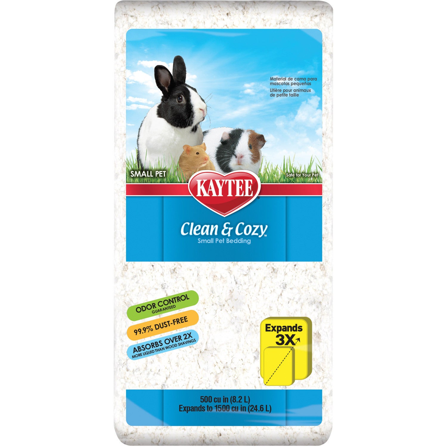 Kaytee Clean & Cozy White Small Animal Bedding