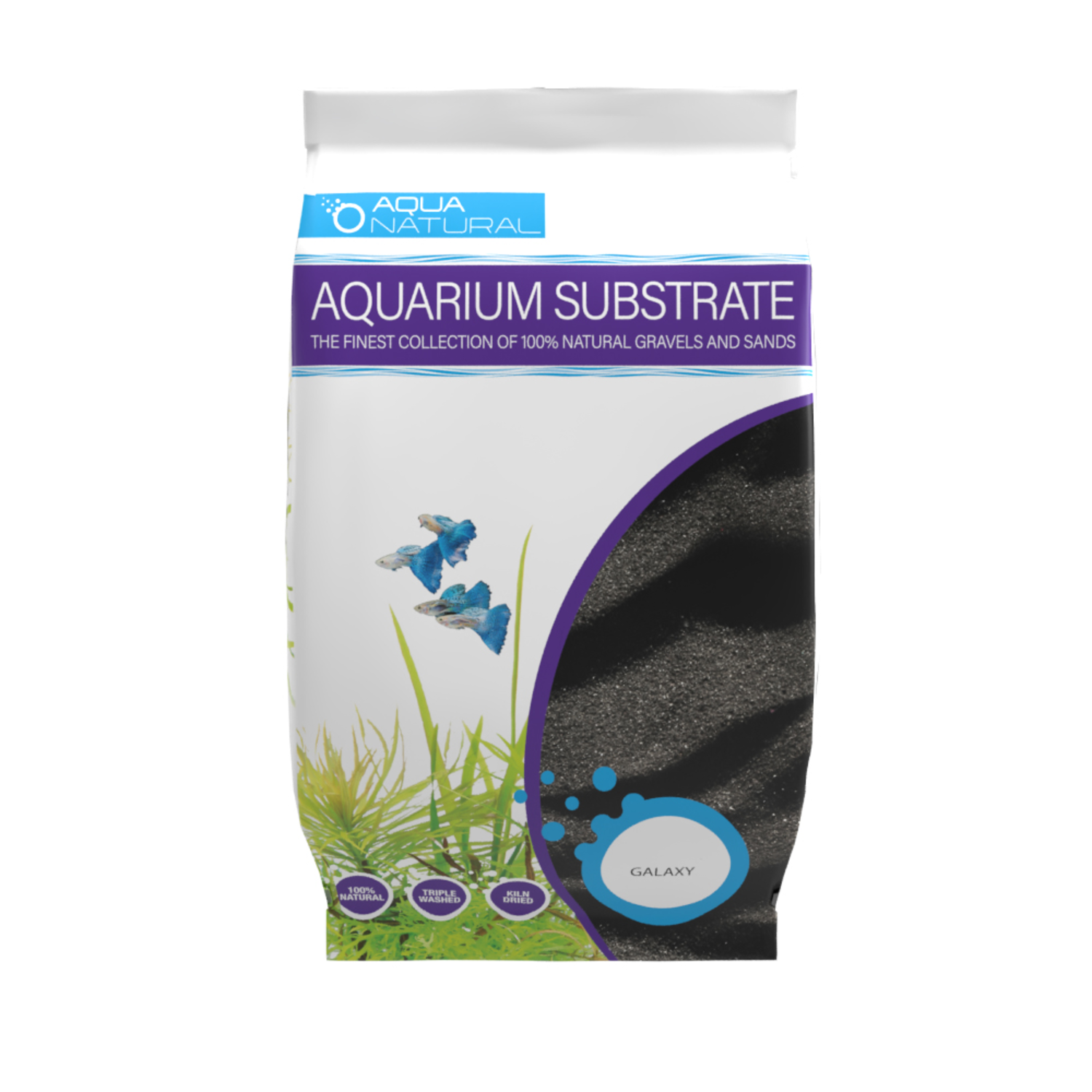 Aqua Natural Galaxy Sand Aquarium Substrate Fish & Aquatic Habitat, 10-Lb