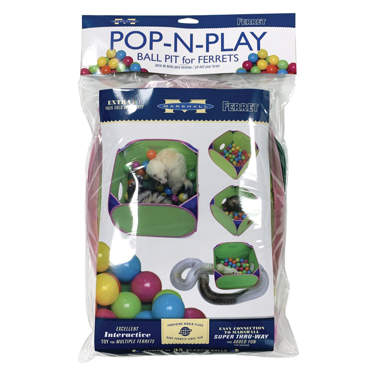 Marshall Pop-N-Play Ball Pit For Small Animals