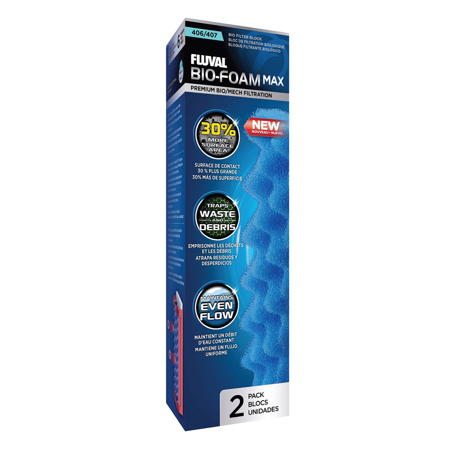 Fluval 406 & 407 Bio-Foam Max Filter Pad