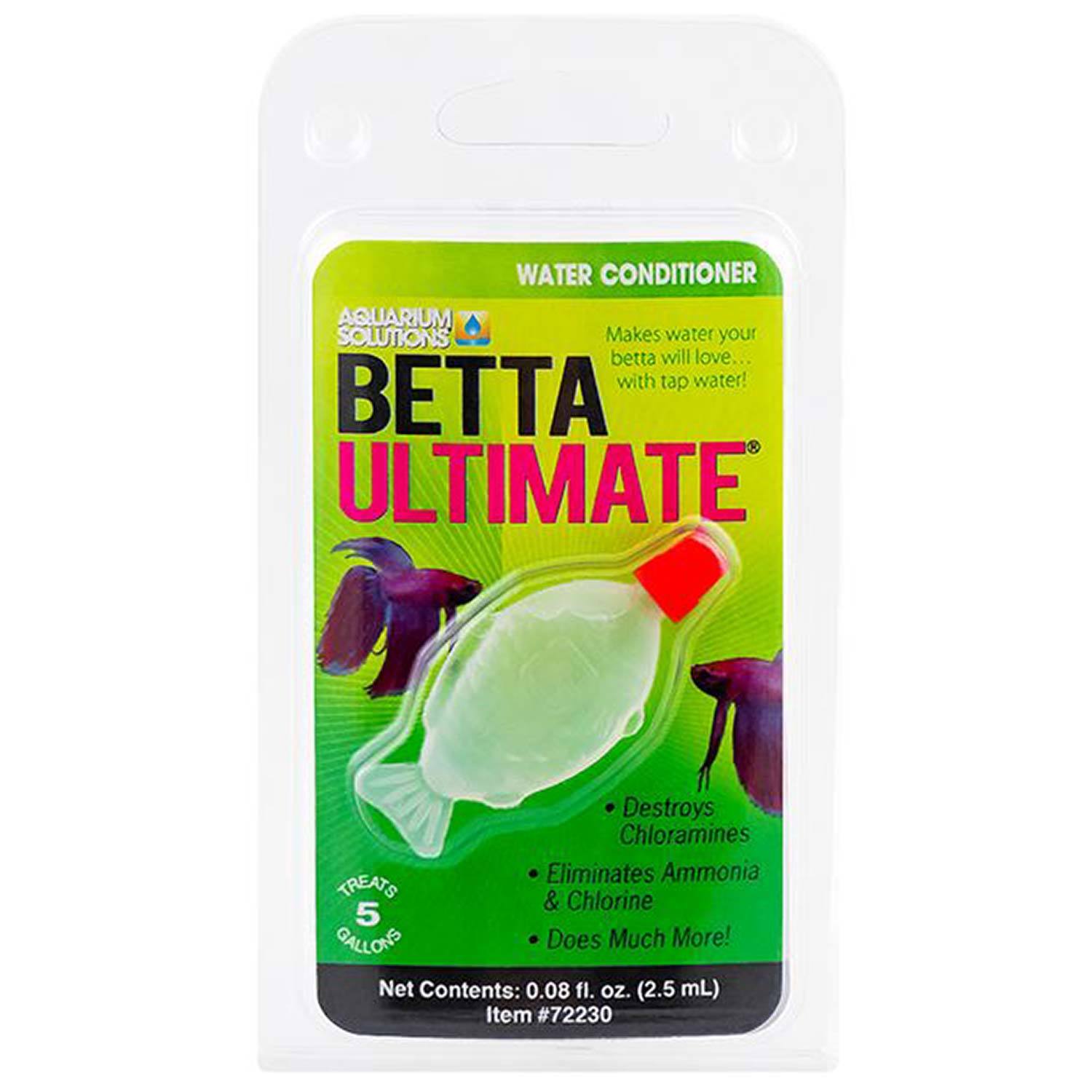 Aquarium Solutions Betta Ultimate Ammonia Detoxifier Water Conditioner, 0.08 Fl-Oz
