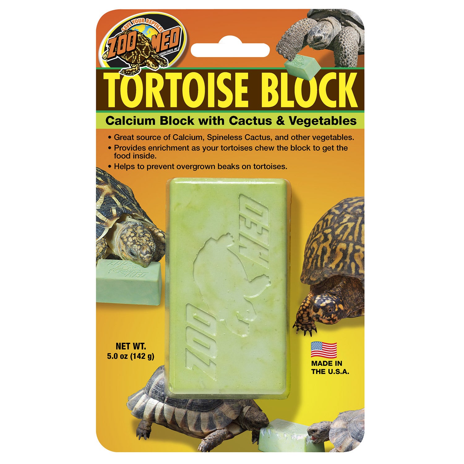 Zoo Med Tortoise Block Reptile Supplement