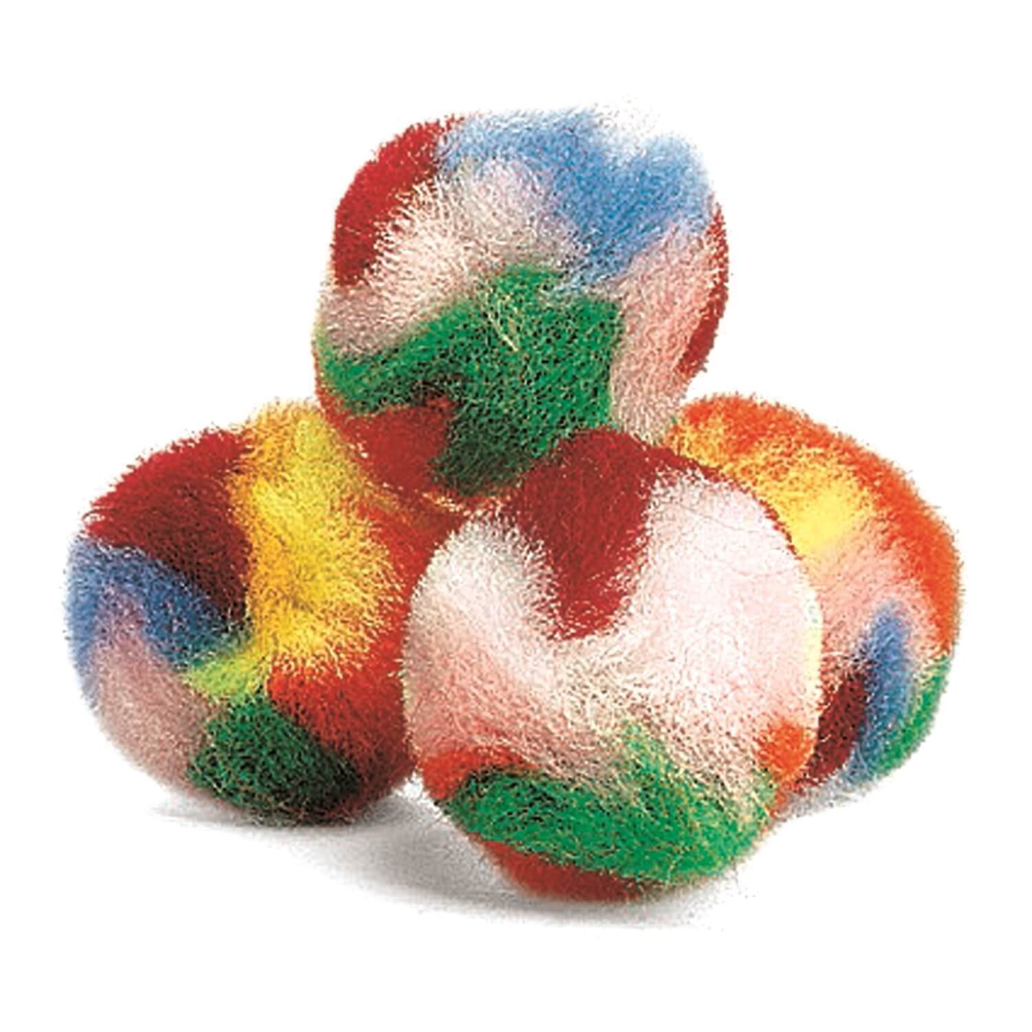 Spot Kitty Yarn Puffs Ball Cat Toy, 1.5 Individual Ball, Assorted Colors