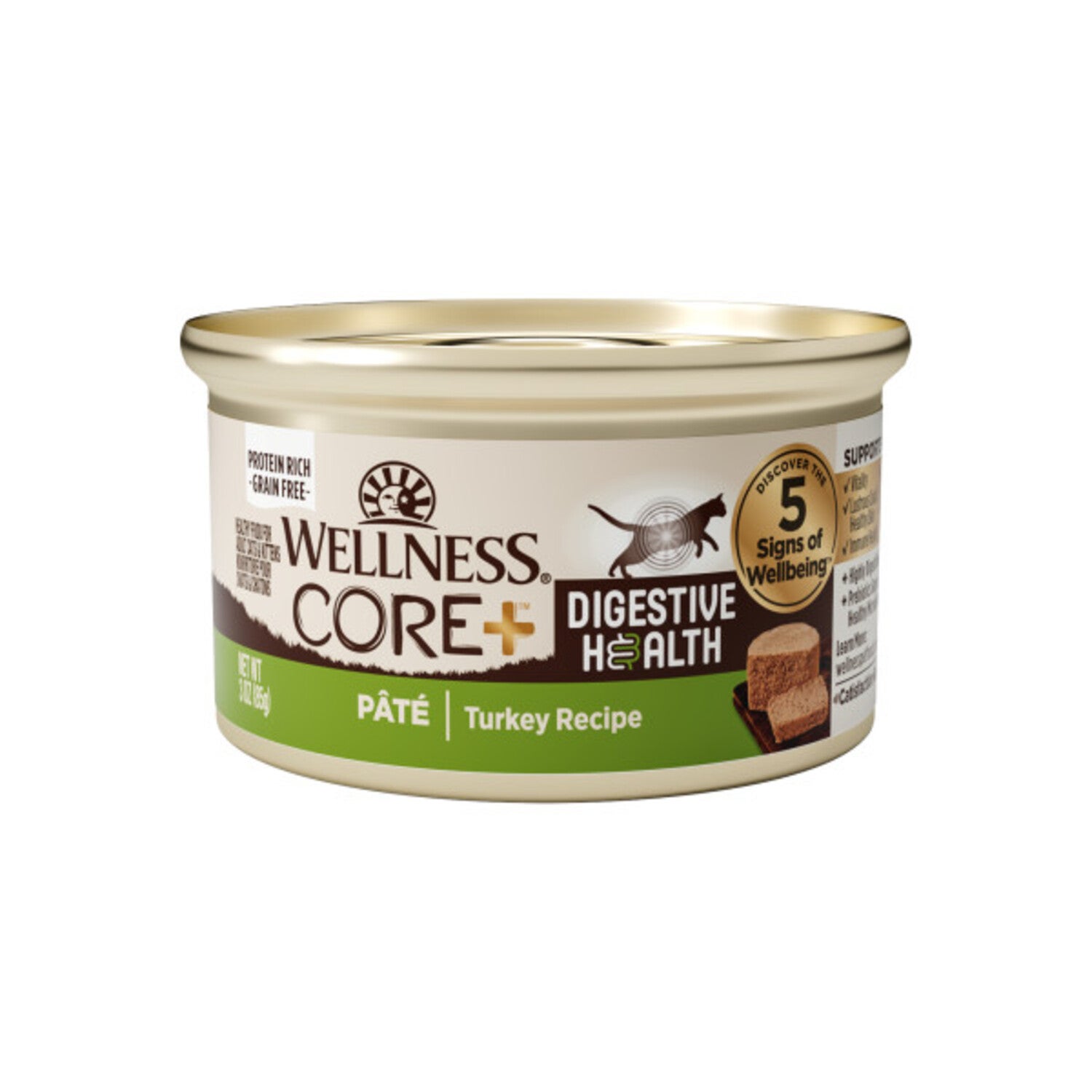 Wellness Core Digestive Health Turkey Pate Wet Cat Food