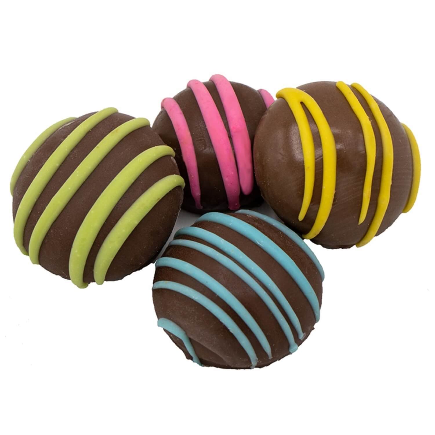 Claudia's Canine Bakery Carob Dipped Dog Treat Cookie, 1-Each