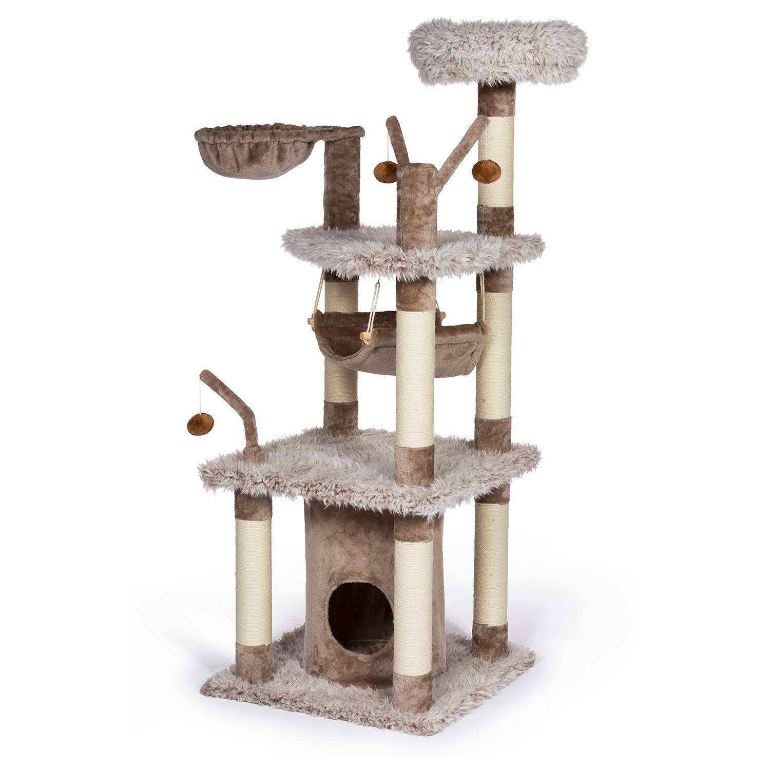 Prevue Pet Products Siberian Mountain Cat Tree And Hideout