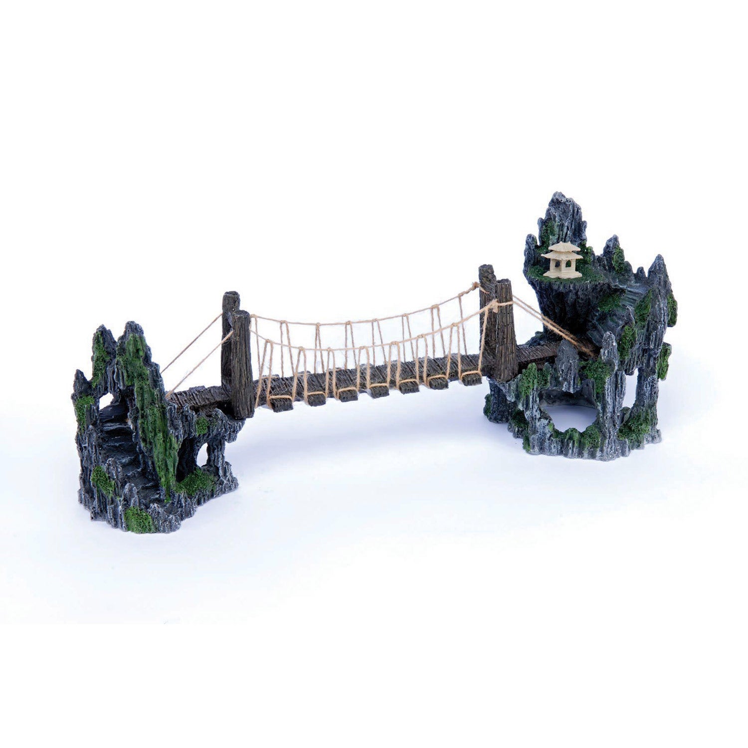 Penn-Plax Troll Bridge Aquarium Ornament