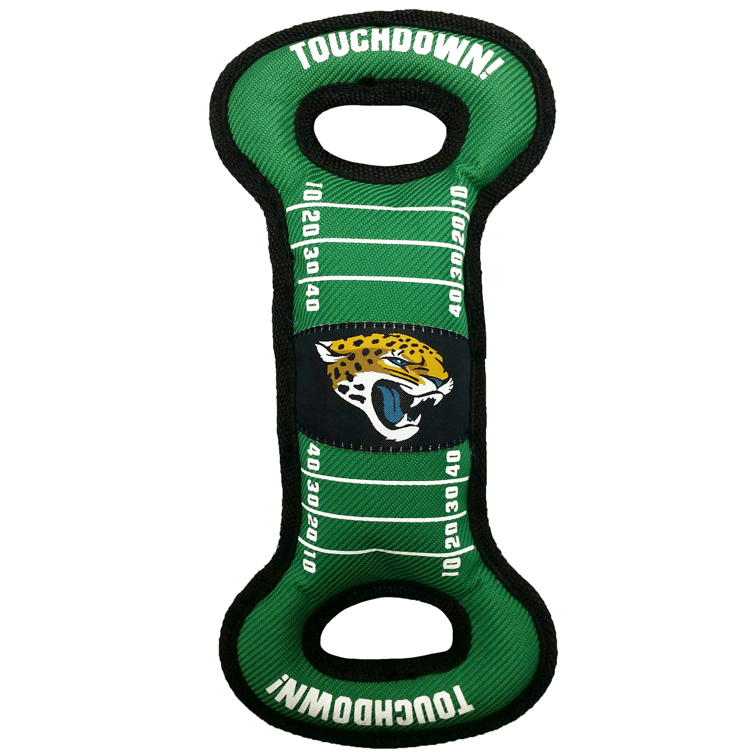 Pets First Jacksonville Jaguars Field Durable Dog Tug Toy