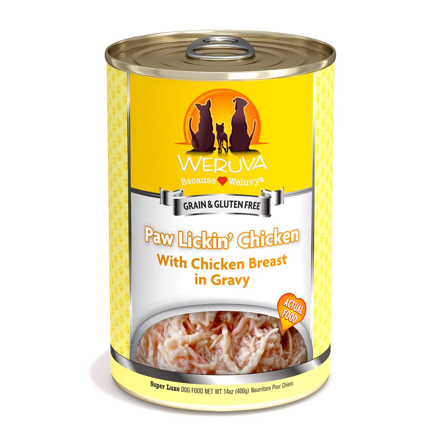 Weruva Paw Lickin' Chicken With Chicken Breast In Gravy Wet Dog Food