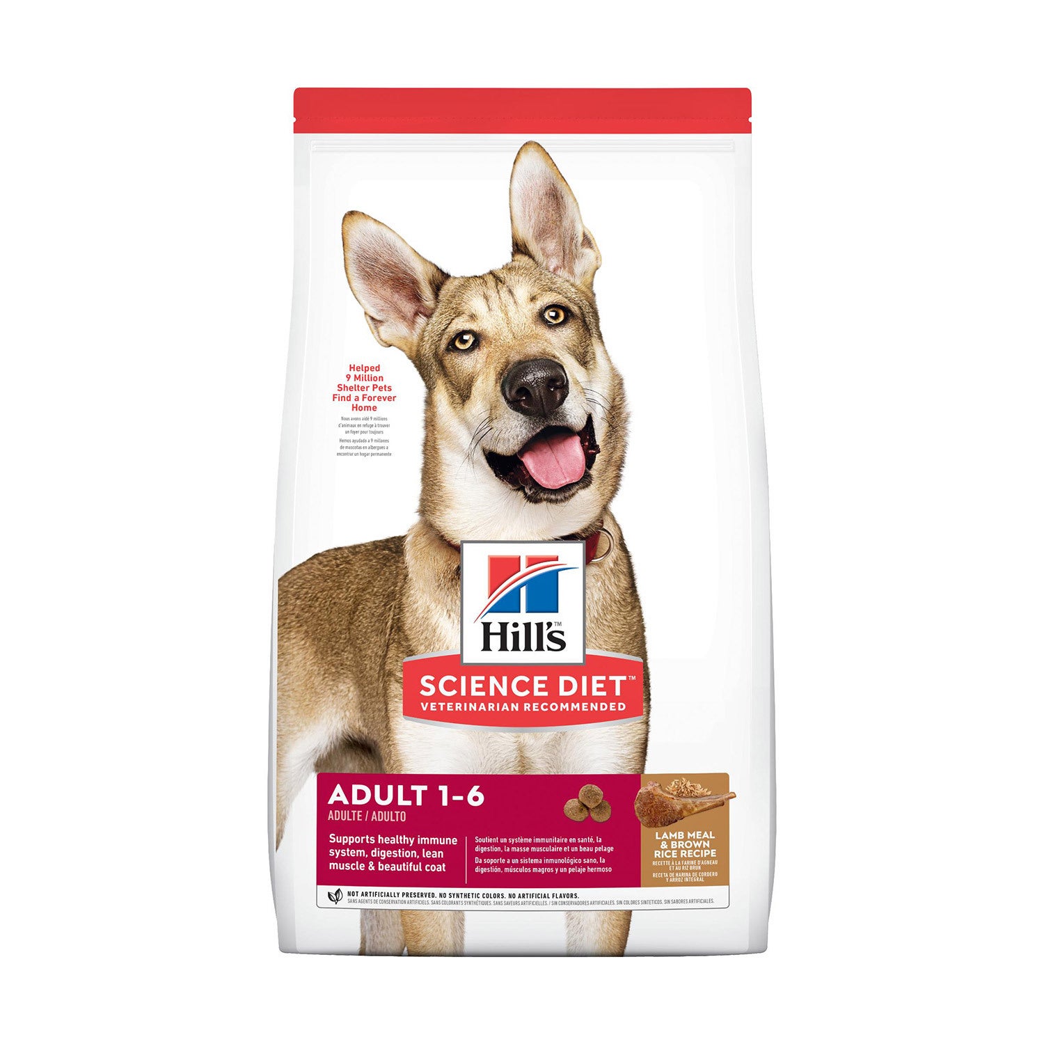 Hill's Science Diet Lamb Meal & Brown Rice Adult Dry Dog Food