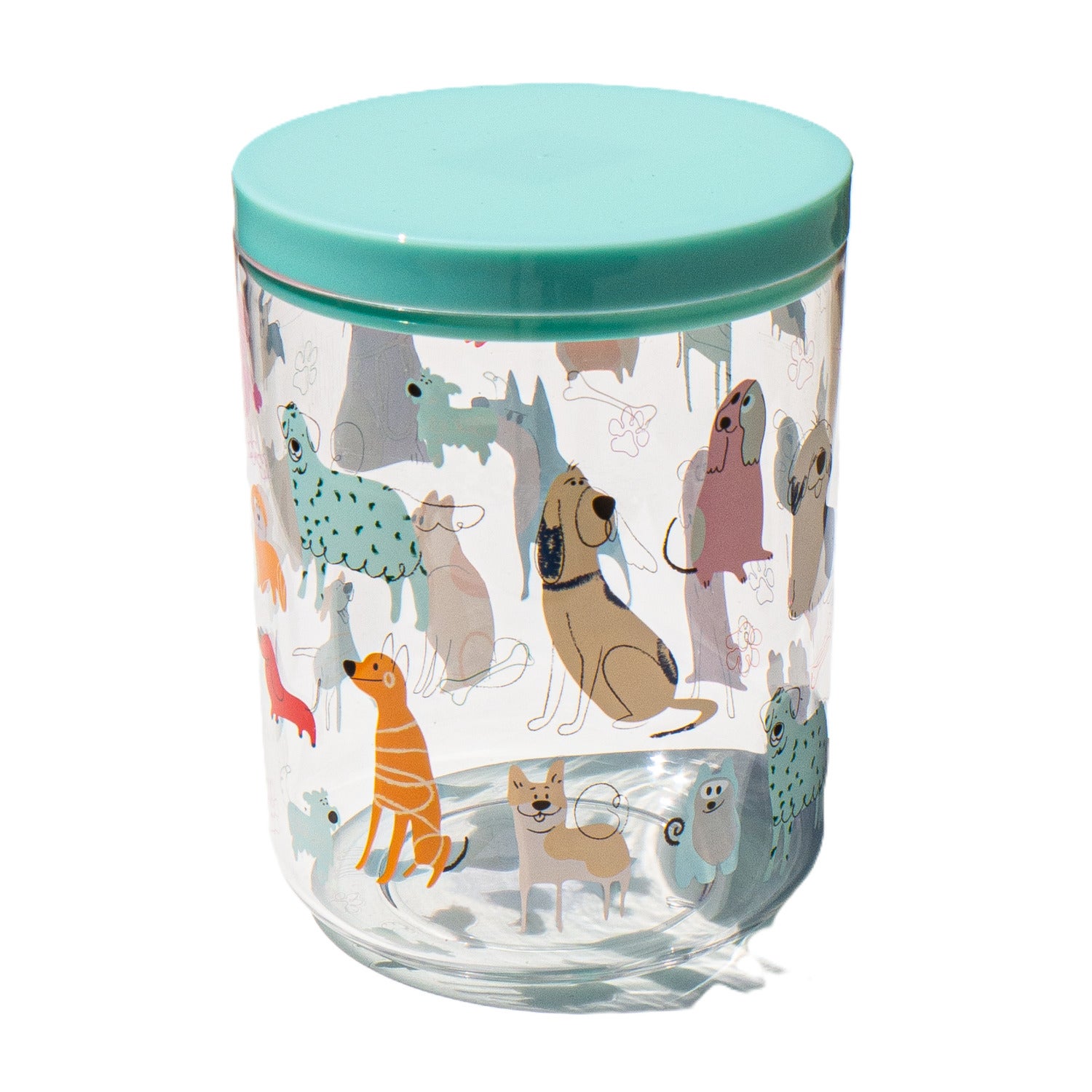 Abode Homewares Whimsy Dog Treat Jar With Lid