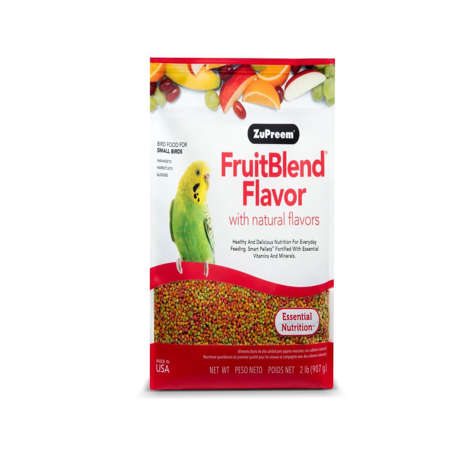 Zupreem Fruit Blend Bird Food For Small Birds