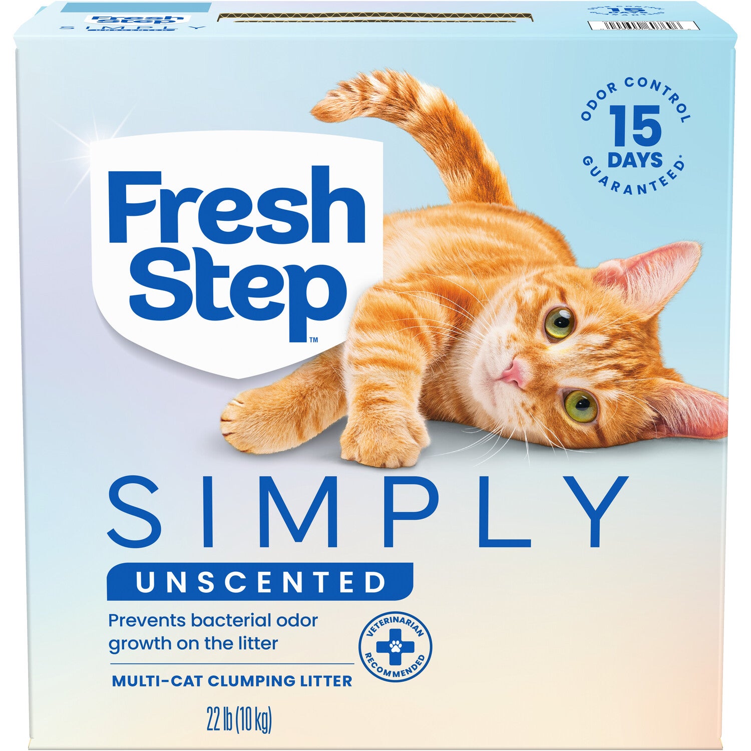 Fresh Step Simply Unscented Cat Litter, 22-Lb