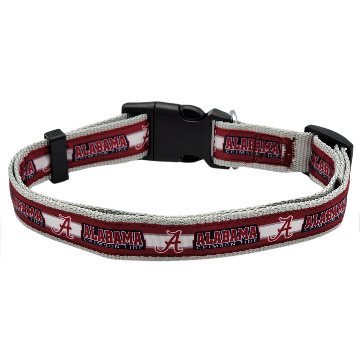 Pets First Ncaa Dog Alabama Crimson Tide Licensed Dog Collar, Small