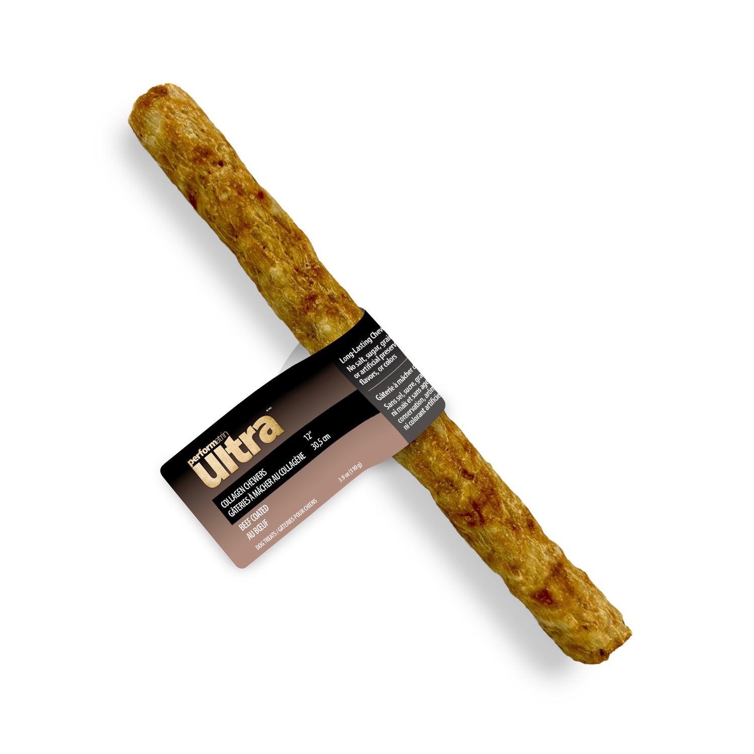 Performatrin Ultra Collagen Chewers Beef Coated Rawhide Alternative Dog Treat, 12