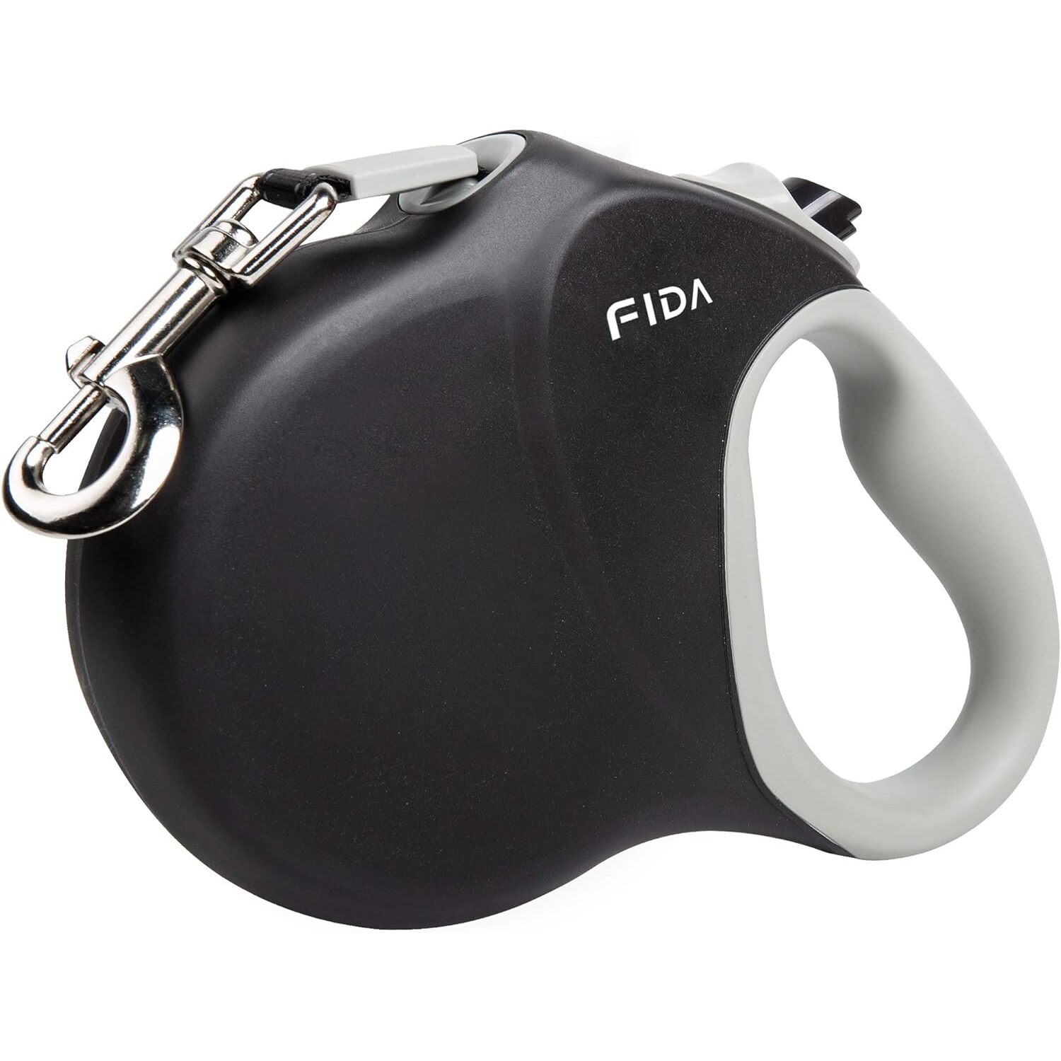 Fida Pet Retractable Dog Leash, Black, Giant - 26-Ft